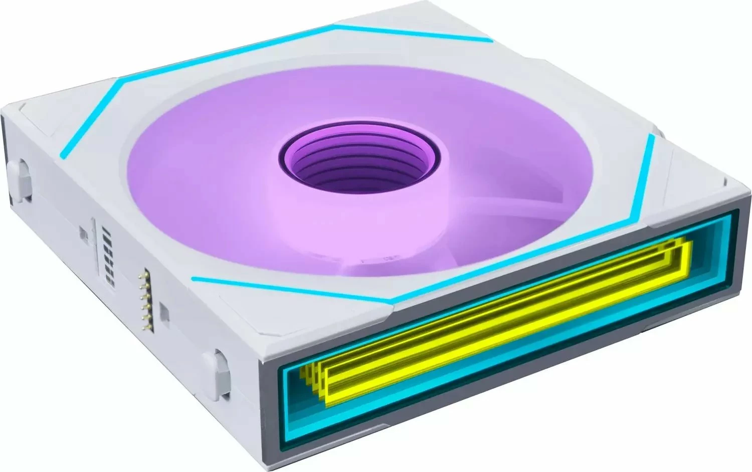 Ventilator PC Lian Li UNI FAN SL-INF120 ARGB Wireless 120mm PWM 4-pin (12SLIN1W1W), i bardhë, 1 copë