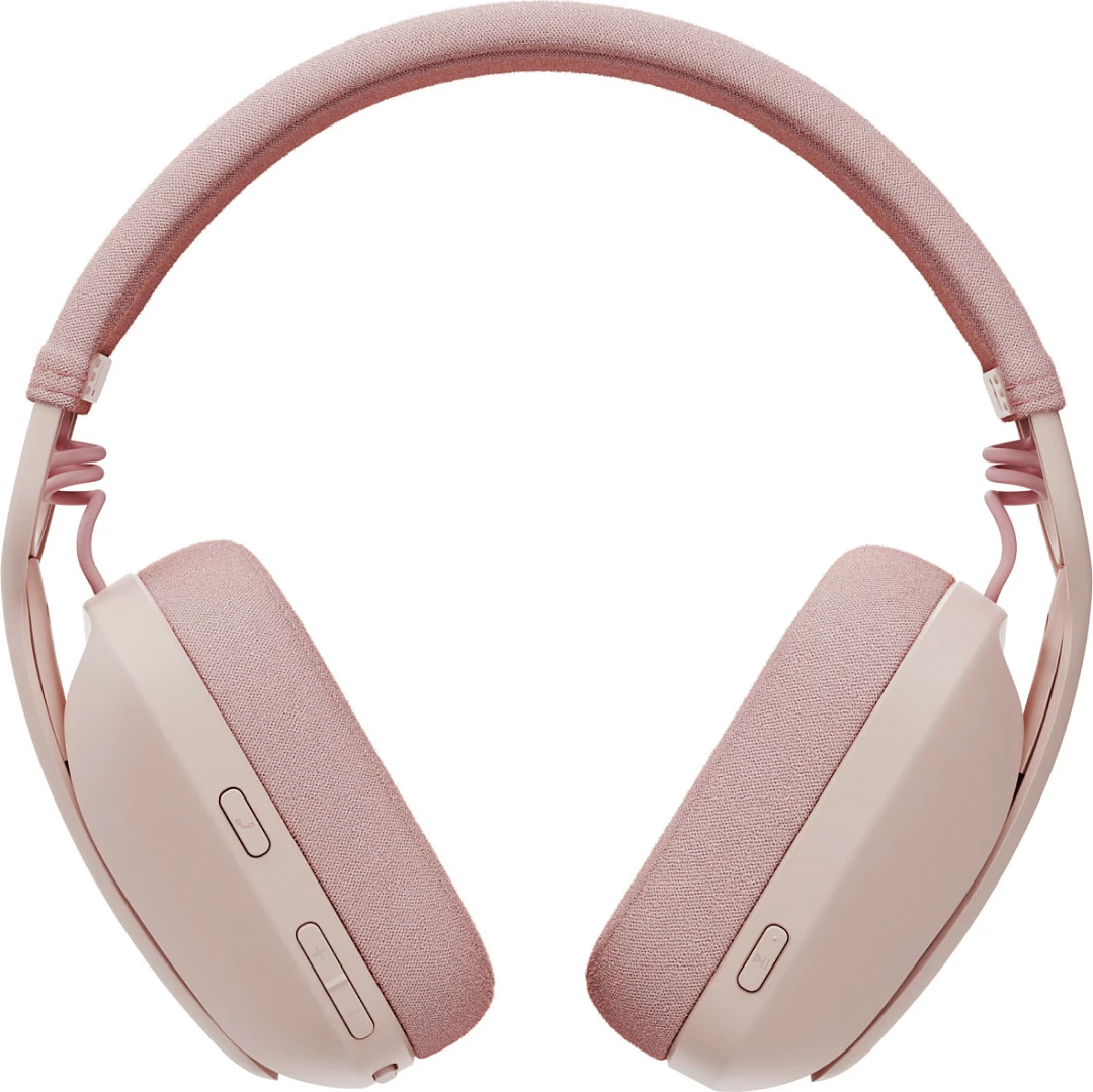 Kufje Logitech Zone Vibe 100, Wireless, 185 g, Rozë