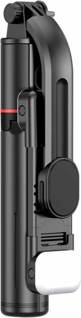 Selfie stick me tripod Tech-Protect L05S me Bluetooth dhe dritë LED, i zi