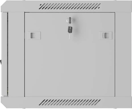 Kabinet rack muror, Lanberg WF01-6406-23S, 19-inch 6U, 600x450 mm, derë e perforuar, Flat Pack, gri RAL 7035