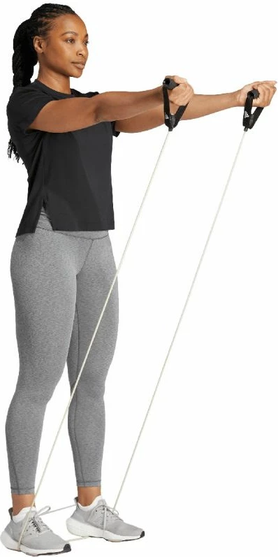 Maicë stërvitore për femra adidas, e zezë