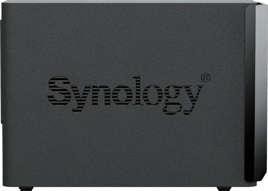 NAS Synology DS225+, 2-bay 3.5\" SATA HDD/SSD, Intel Celeron J4125, 2GB DDR4 (deri 6GB), 1GbE + 2.5GbE, 2x USB 3.2 Gen 1, i zi