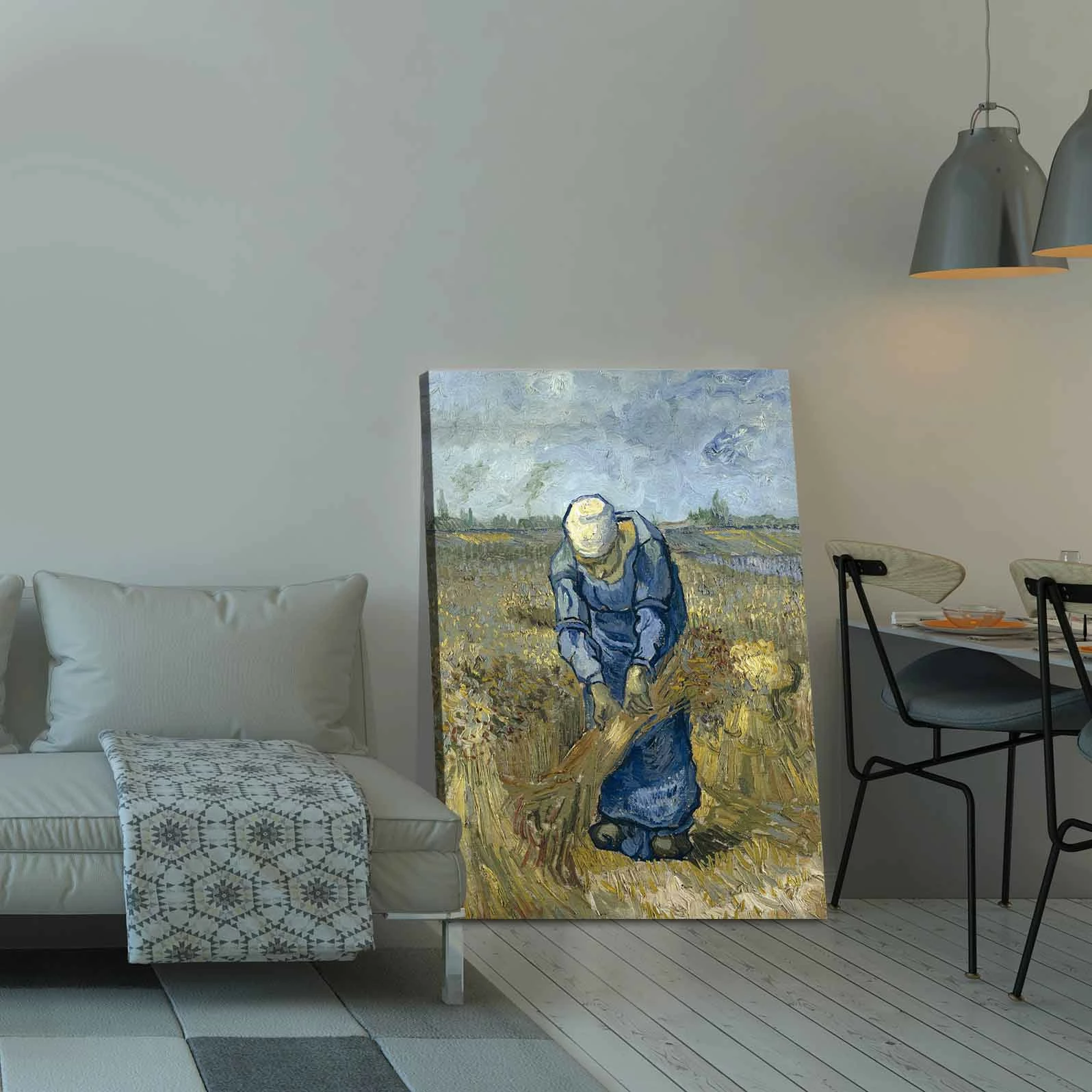 Pikturë dekorative në kanavacë, Wallity, 70100VANGOGH029, shumëngjyrëshe, 70x100cm