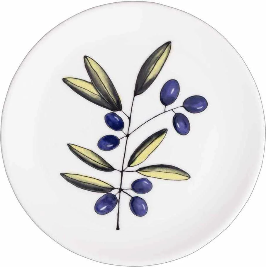 Set pjatash për ëmbëlsira, shumëngjyrëshe, Hermia Concept, OVS0001, 6 copë