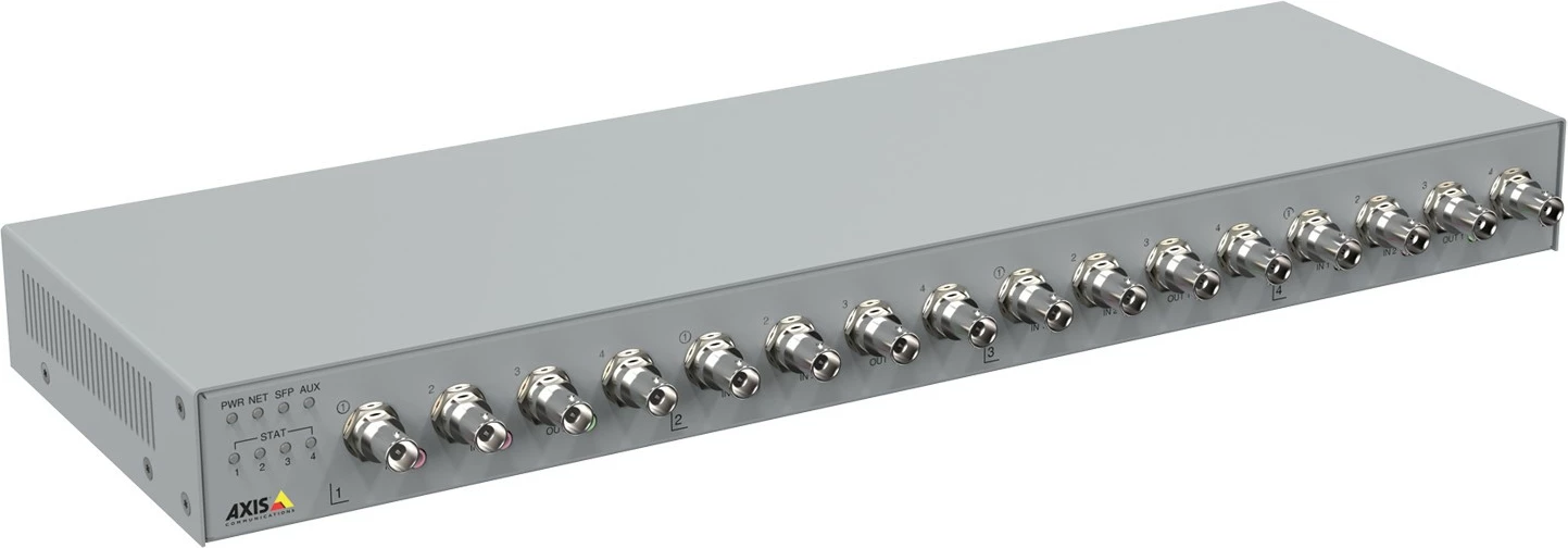 Video encoder Axis 02037-003, 16 kanale, 4K, PTZ, SFP, H.264/H.265