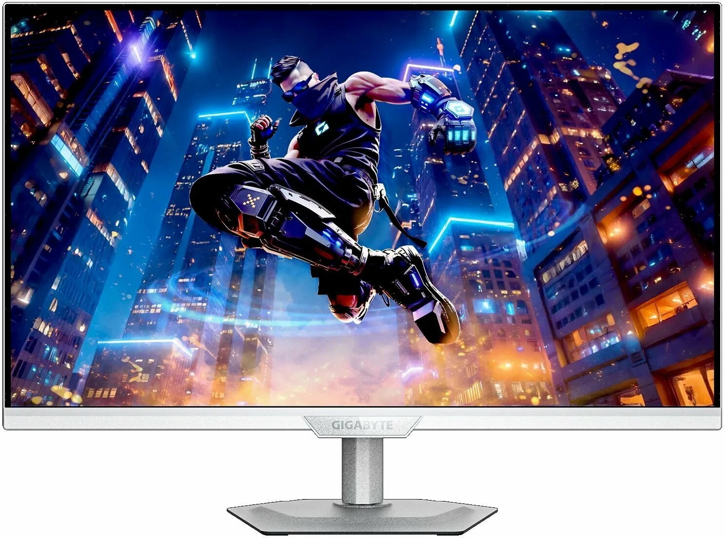 Monitor Gigabyte M27Q2 QD ICE 27\" WQHD 200Hz IPS Quantum Dot USB-C, i bardhë