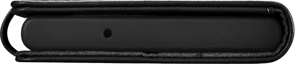 Mbështjellës iCarer Haitang Wallet për Samsung Galaxy S23 Ultra, lëkurë, i zi