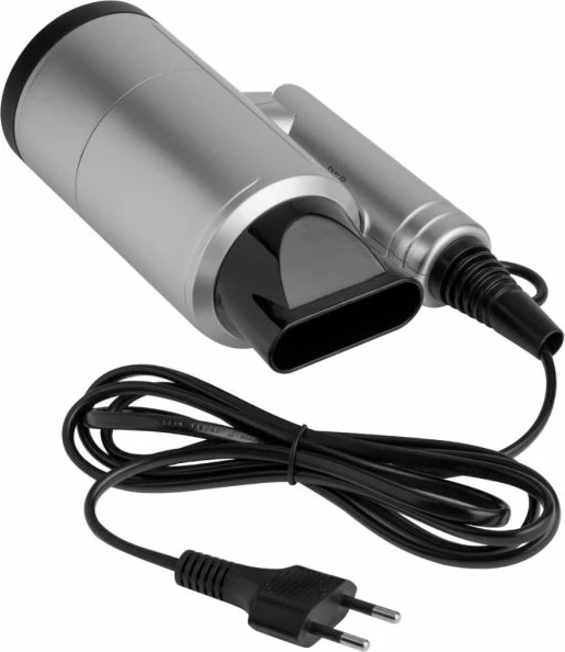 Tharëse flokësh udhëtimi BRUNNER SOFFIO 1100-1300W 220V me jonizim, argjend