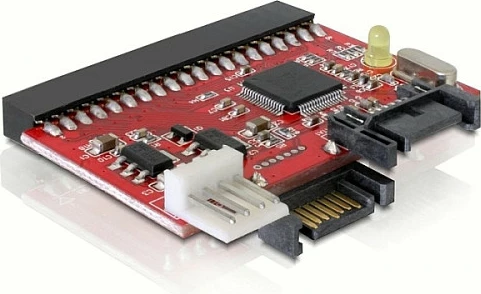 Konvertues DeLOCK IDE > SATA / SATA > IDE, 40-pin, i zi