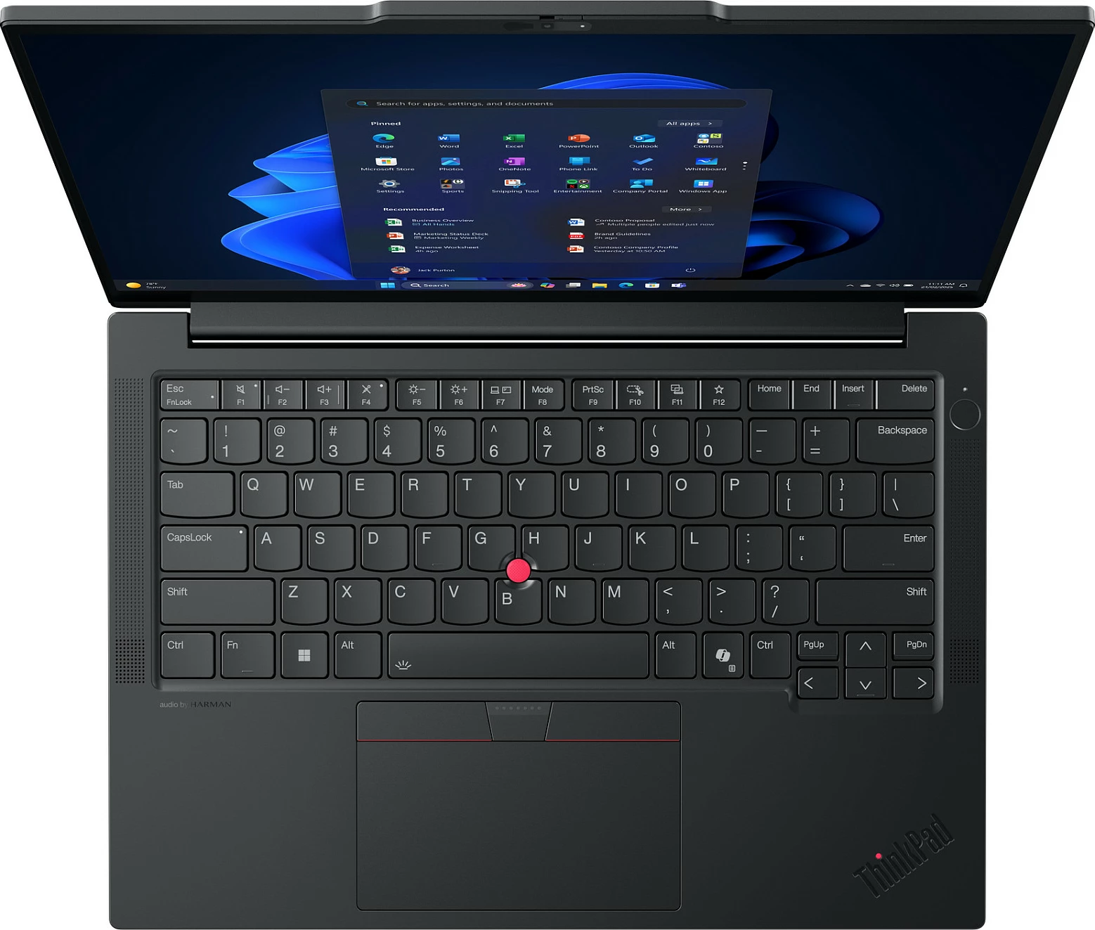 Laptop Lenovo ThinkPad E14 G7 21U2, Core Ultra 7 256V, 16GB RAM, 512GB SSD, 14" WUXGA, Windows 11 Pro, i zi