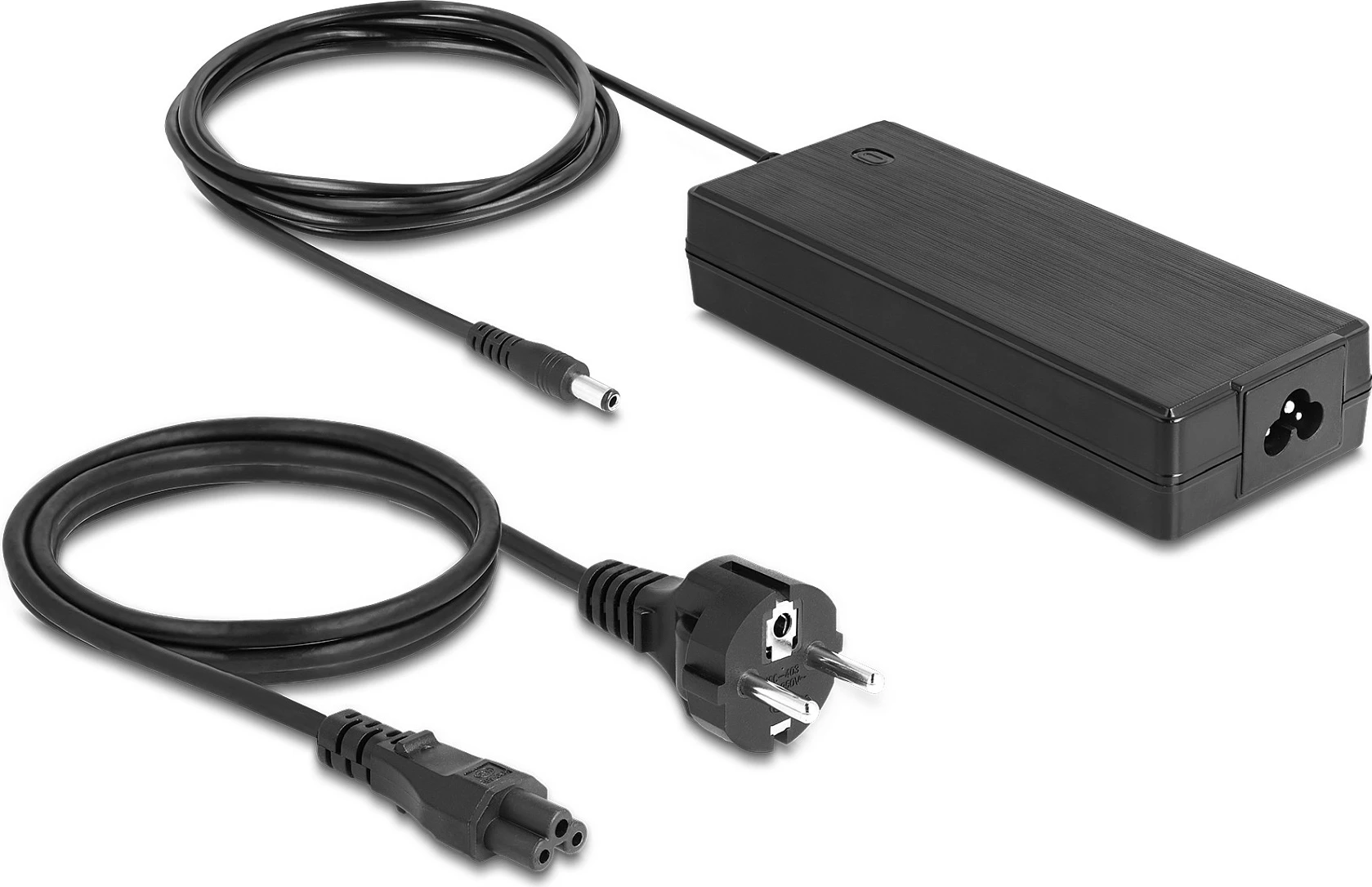 Stacion karikimi USB DeLOCK, 112 W, 3x USB-C PD + 3x USB-A, 6 porta, zi/hiri