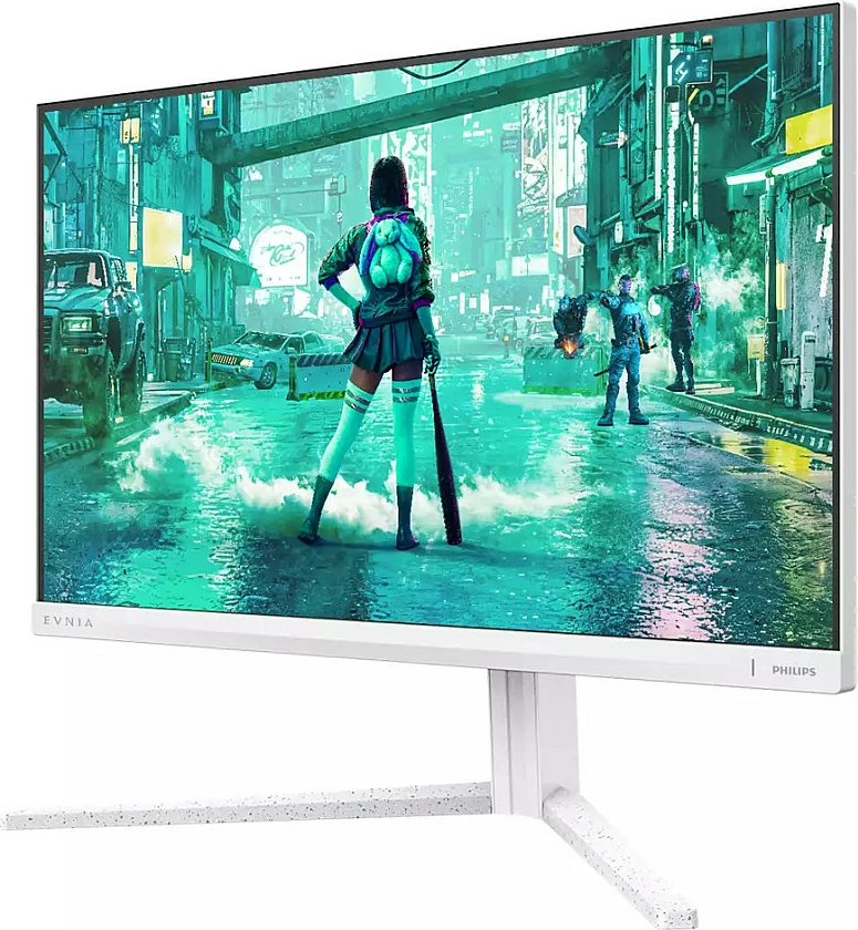 Monitor Philips Evnia 24M2N3201P/00, 23.8", Full HD, Fast IPS, 260Hz, 1ms, HDR, i bardhë