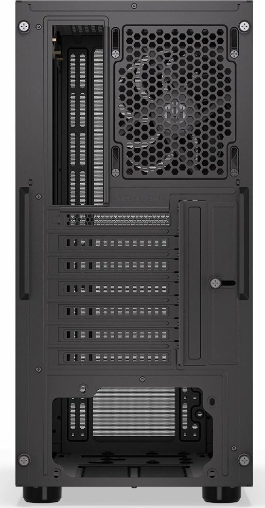 Kasë Endorfy Ventum 200 Solid EY2A001 Midi Tower ATX pa PSU pa dritare USB 3.0 x2 e zezë