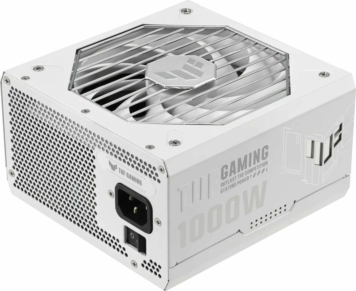 Furnizues energjie Asus TUF Gaming 1000W 80 Plus Gold ATX 3.1 Fully Modular (90YE00S5-B0NA00), e bardhë