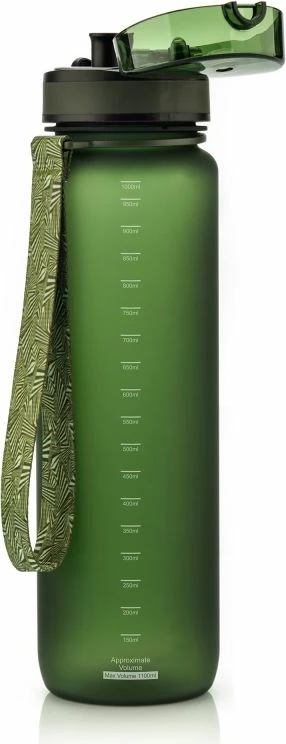 Shishe sportive Meteor, e gjelbër e errët