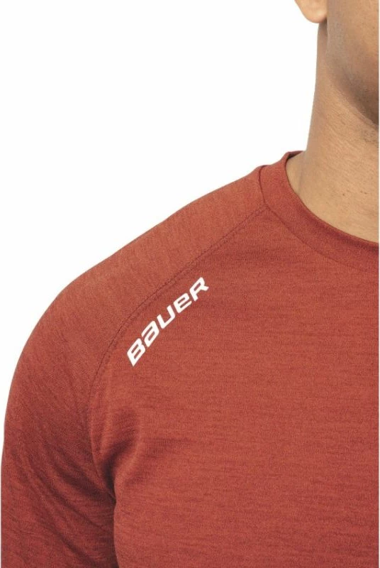 Maicë sportive për meshkuj Bauer, e kuqe