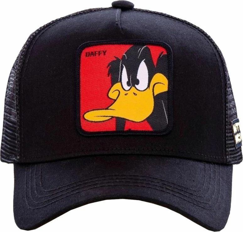 Kapelë baseball për meshkuj Capslab Looney Tunes Daffy Duck, e zezë