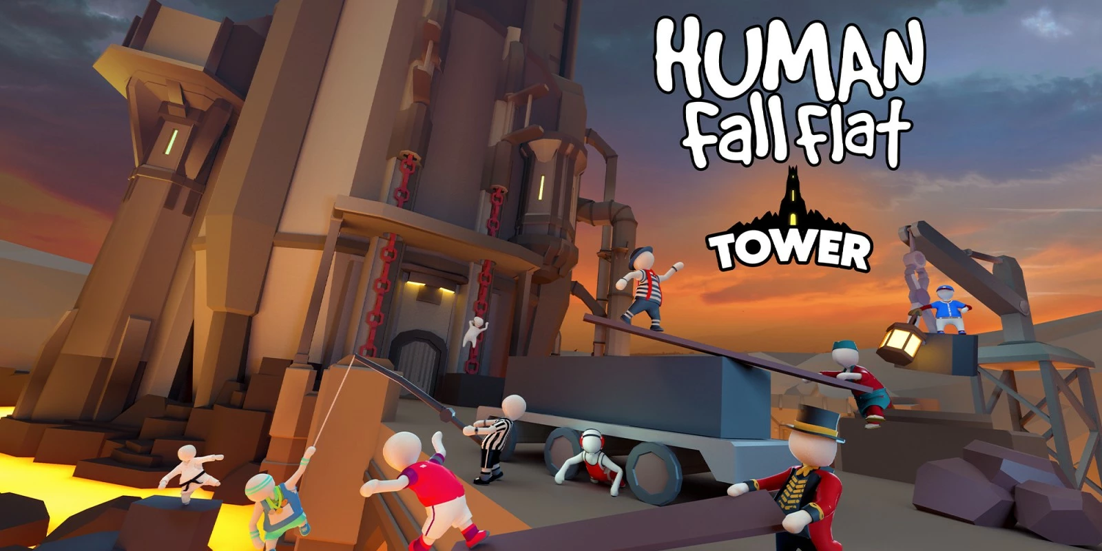 Lojë PS4 Curve Games Human: Fall Flat Dream Collection, PEGI 3, deri 8 lojtarë, 23 nivele