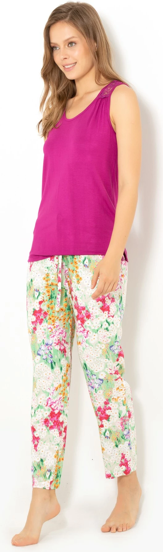Set pizhamash për gra, Jumeon, magenta, 002-000230