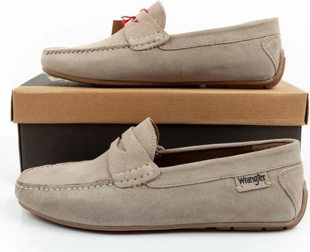 Këpucë meshkuj Wrangler Maifield Suede, bezhë