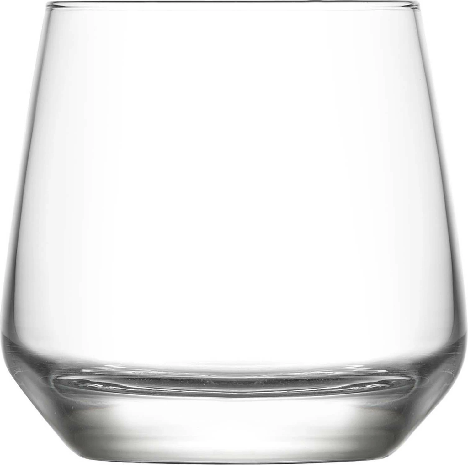 Gotë uiski LAV Lyon 345 ml, transparente, set 12 copë