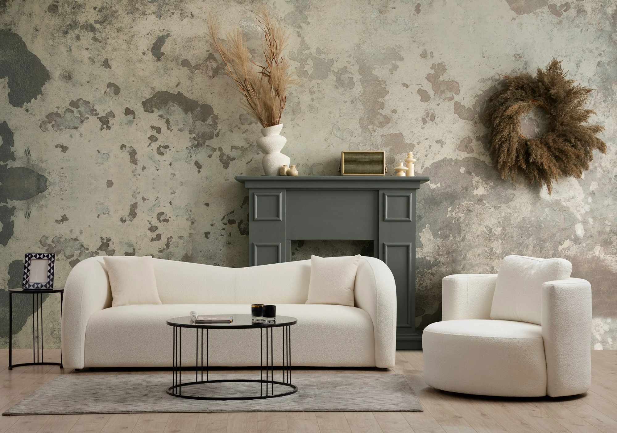 Divan treshe Asos, krem, Atelier del Sofa