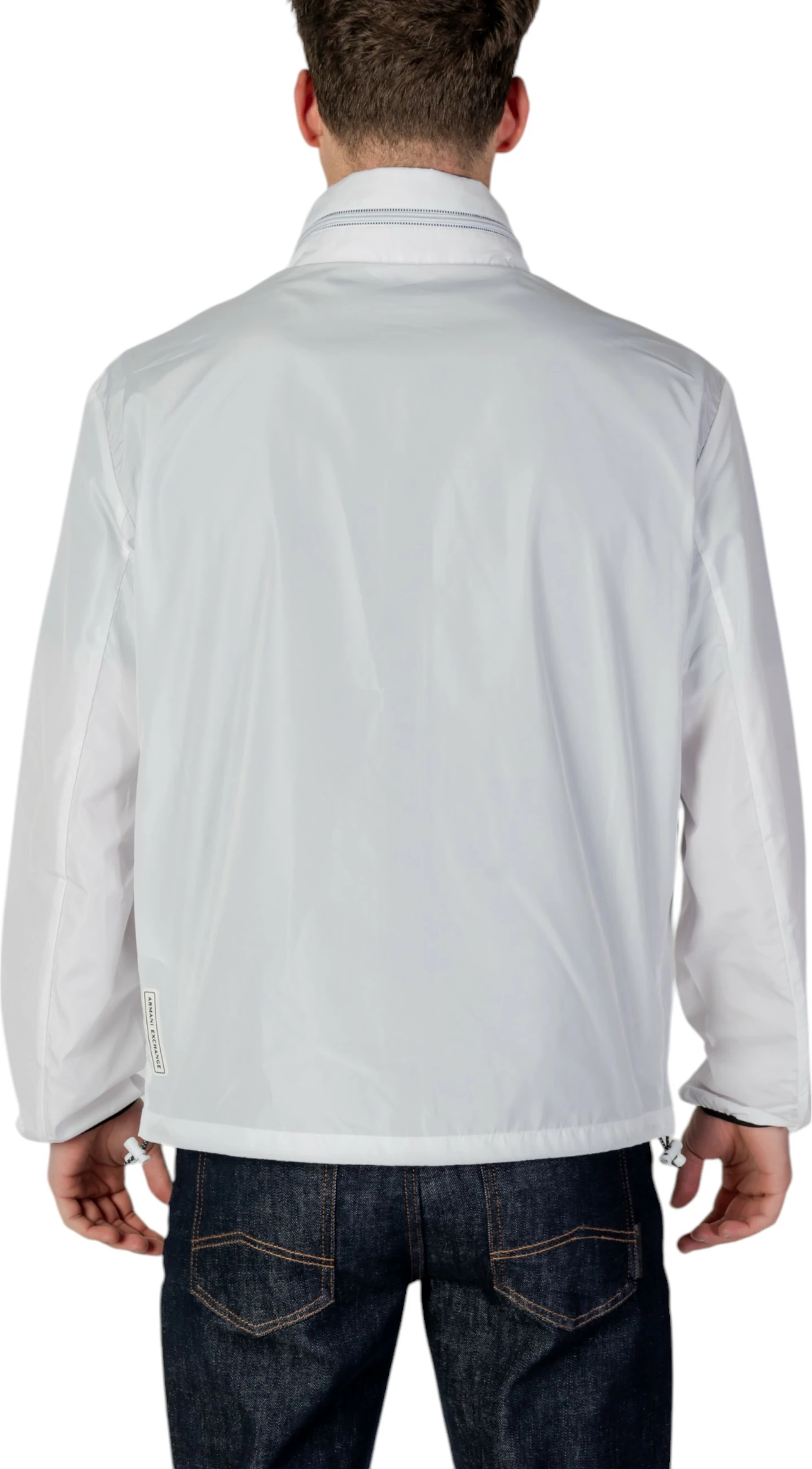 Jakne për meshkuj Armani Exchange 8NZB07 ZNWFZ, e bardhë [Madhësia: XXL]