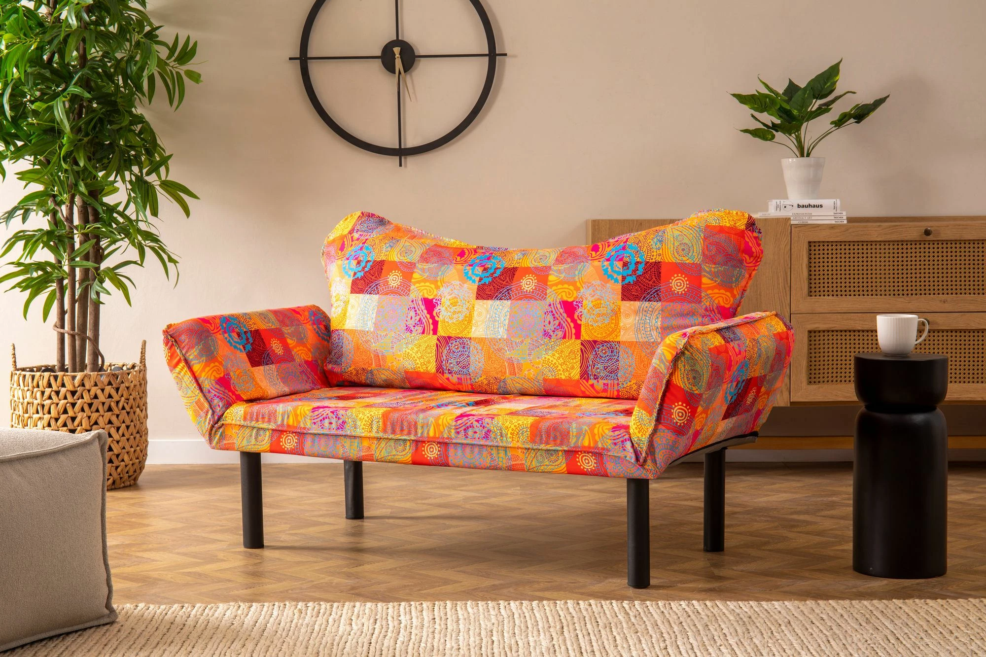Divan-krevat dy ulëshe, patchwork, Chatto Atelier del Sofa