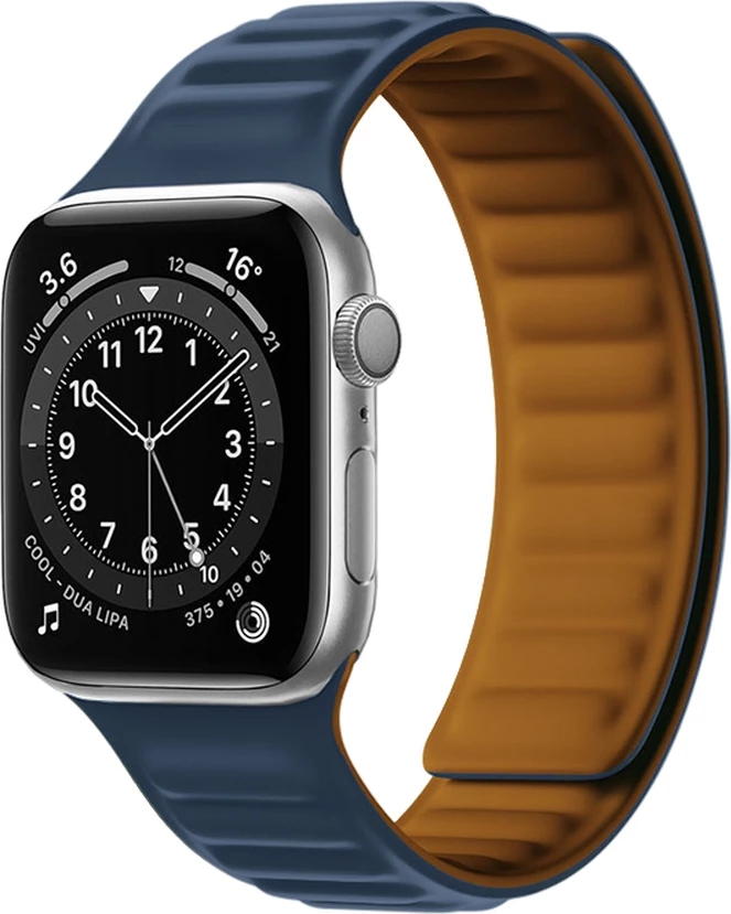 Rrip magnetik për Apple Watch Hurtel, 41mm, Blu