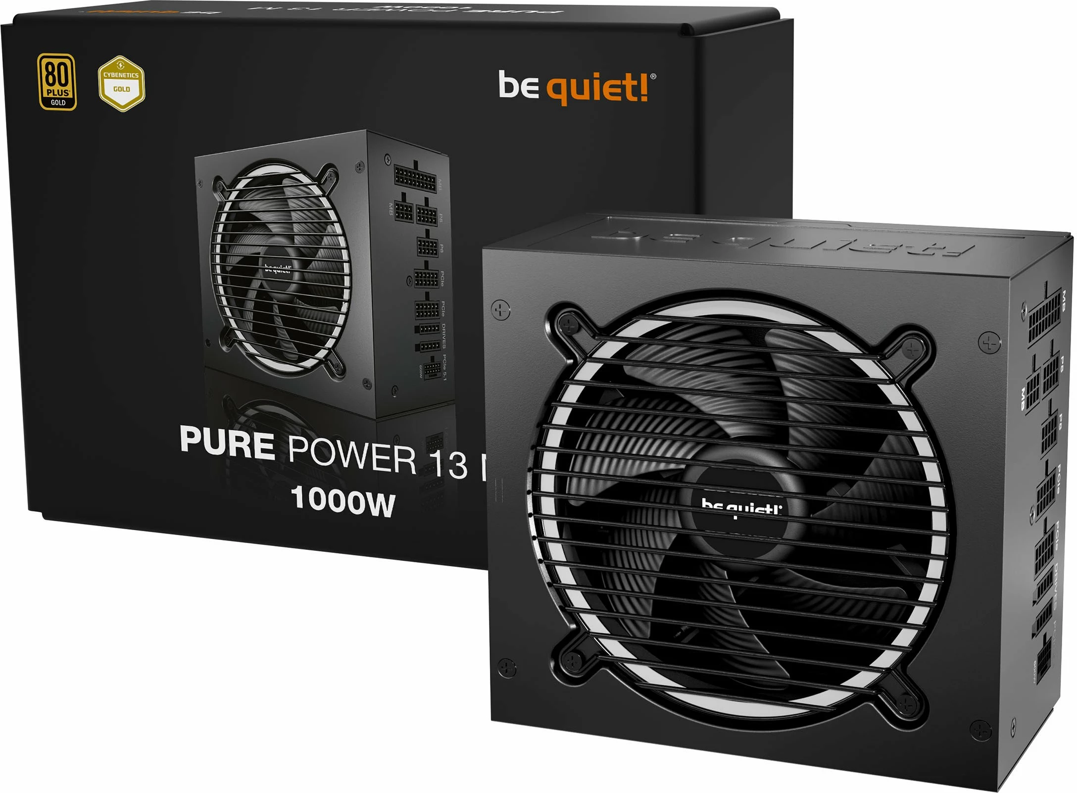 Furnizues rryme be quiet! Pure Power 13 M BP028EU 1000W 80 Plus Gold ATX 3.1, i zi