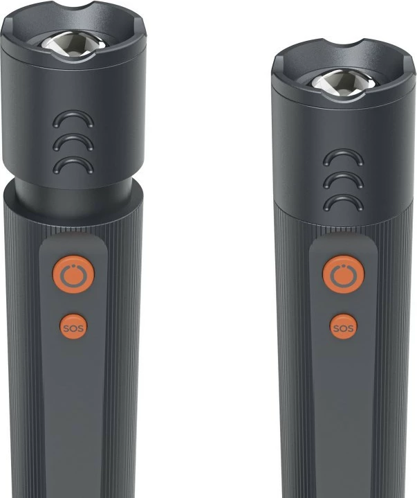 Elektrik dore Hama 228607 1200 lm 300 m zoom i rikarikueshëm IP44 USB-C, e zezë