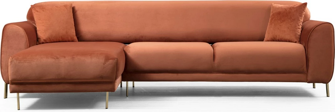 Kënd-sofë krevate Atelier del Sofa, këndi majtas, ngjyrë kanelle (Chl-3R)