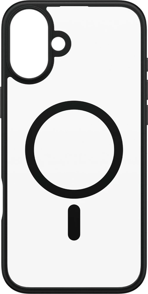 Mbështjellës PanzerGlass HardCase MagSAFE për iPhone 16 Plus, transparent/zi