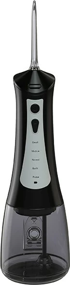 Irigator dhëmbësh Lafe CleanPRO, 2000mAh, 5 mënyra pastrimi, 6 koka, i zi