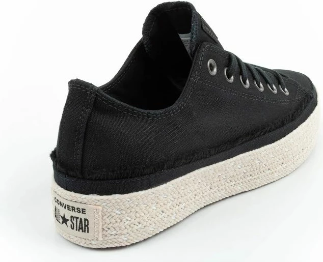 Atlete femra Converse Chuck Taylor Espadrille OX 567685C, të zeza [Madhësia: 37.5]