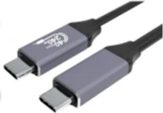 Kabëll USB 4 Type-C Gembird CCBP-USB4-CMCM240-1.5M, 1.5m, i zi