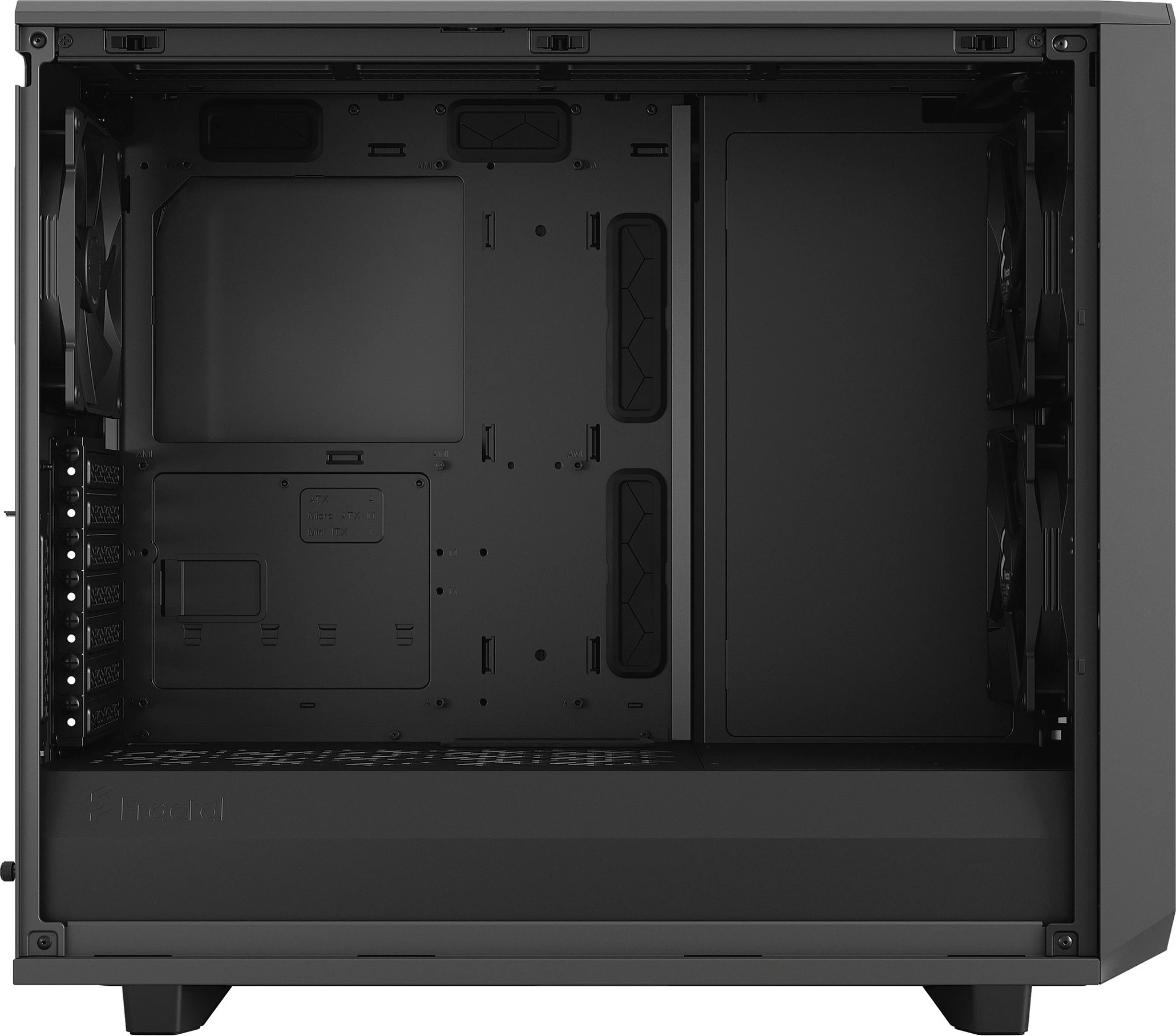 Kasë Fractal Design Meshify 2, Tower, Tempered Glass Light Tint, Gri
