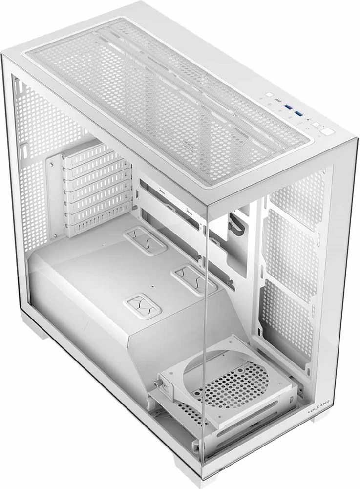 Kasë MODECOM VOLCANO STELLAR, midi, e bardhë