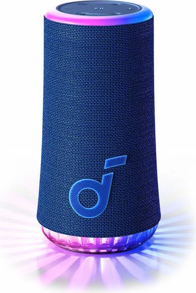 Altoparlant portativ Bluetooth Anker Soundcore Glow A3166G31, 30W 360°, IP67, 18h, blu