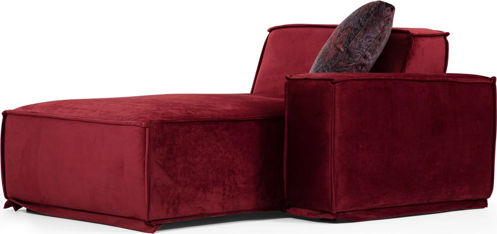 Kënd-sofë Atelier del Sofa, Lego Corner 9, ngjyrë burgundy, 300x170cm