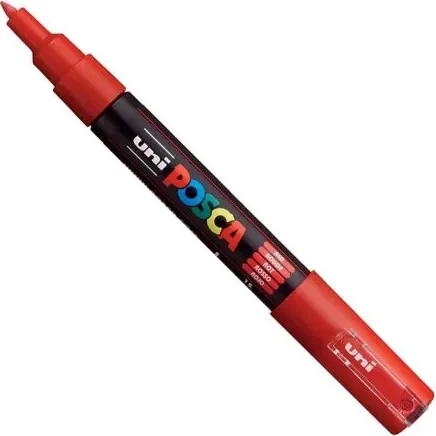 UNI-MARKER pc-1m POSCA RED