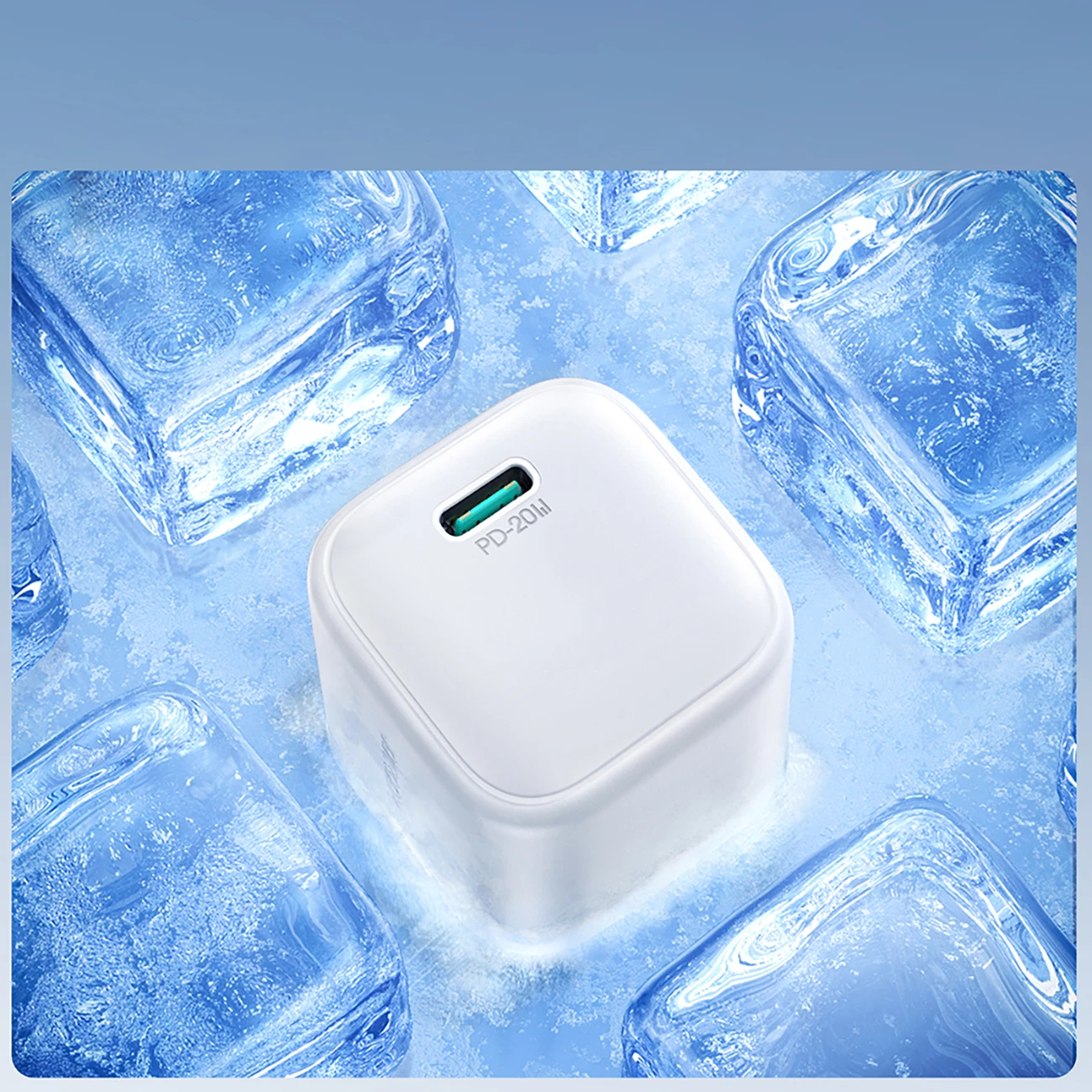 Karikues muri Joyroom JR-TCG08, GaN, 20W, USB-C, i bardhë