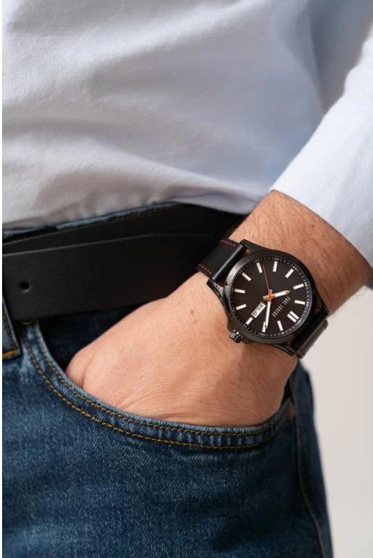 Orë dore për meshkuj Paul Lorens, e zezë