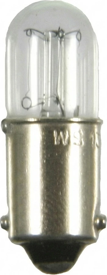 Llambë tubulare Scharnberger 23483, BA9s, 24V 2W, R10x28mm, transparente