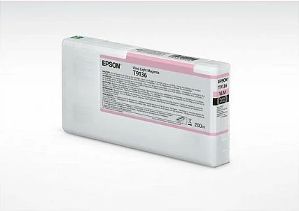 Patron boje Epson T9136N, 200 ml, Vivid Light Magenta