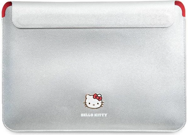 Mbështjellës laptopi Hello Kitty Metal Logo, 14 inç, argjend