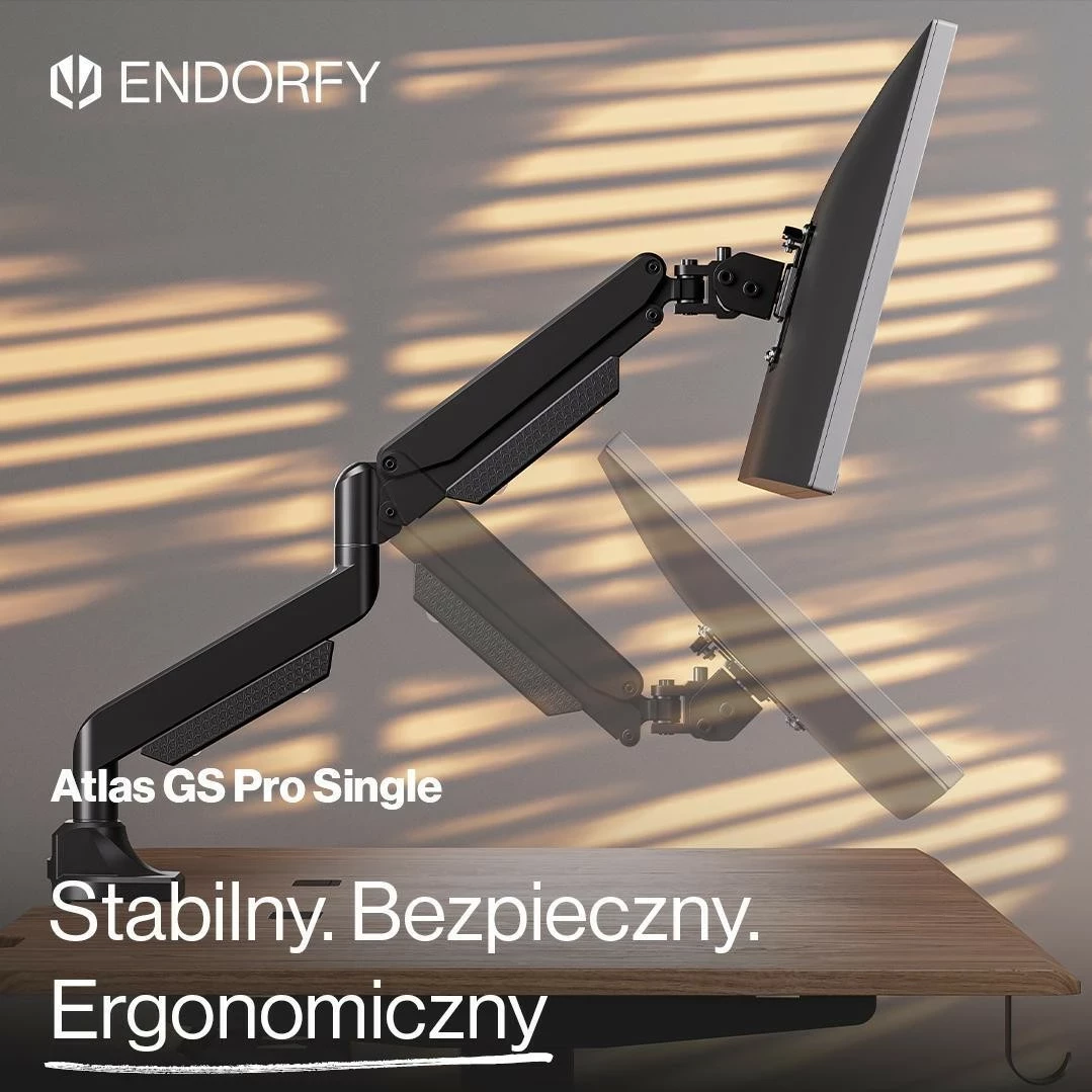 Mbajtës monitori Endorfy Atlas GS Pro Single, 49", i zi