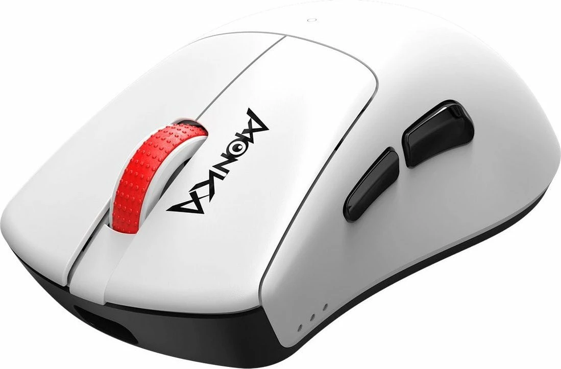 Maus gaming Marvo Monka Rapid G982W 12000 DPI me 3 mënyra lidhjeje (BT/2.4G/USB) i bardhë