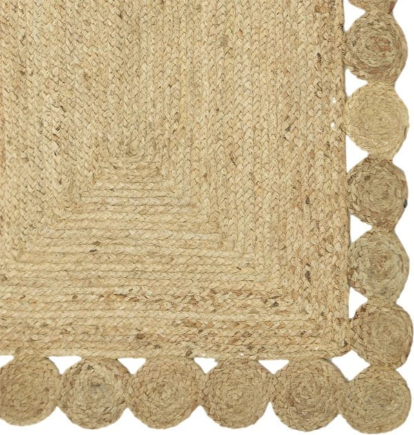 Qilim Inart Doze, ngjyrë bezhë, 100% jute, 120x80x1cm