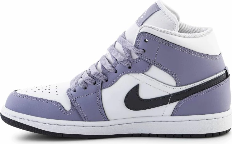 Atlete Nike Air Jordan 1 MID unisex, të bardha